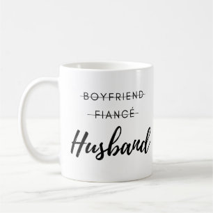 Boyfriend, Verlobte, Husband Wedding Groom Geschen Kaffeetasse