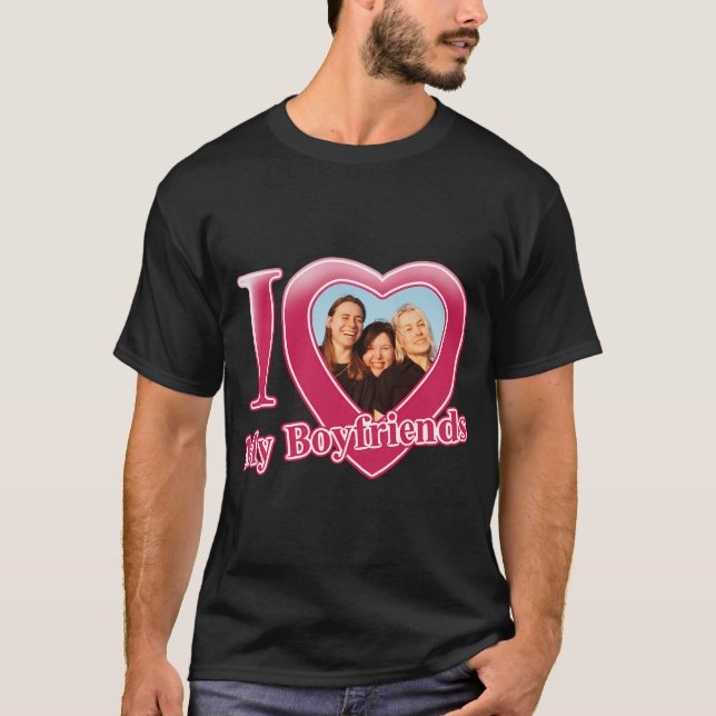 Boygenius Meine Freunde T-Shirt (Vorderseite)