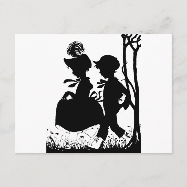 BoyGirl1 Postkarte (Vorderseite)