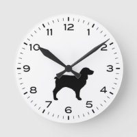 Boykin Spanel Hunde Silhouette