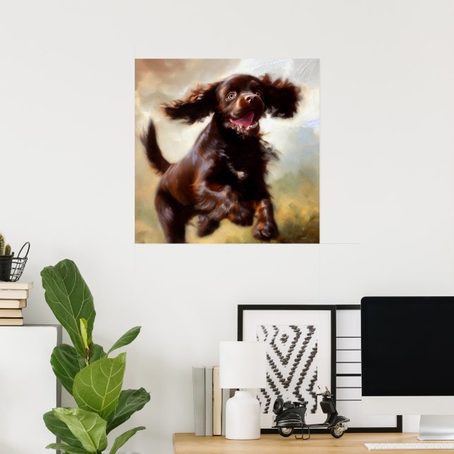 Boykin Spaniel Dog Poster (Heimbüro)