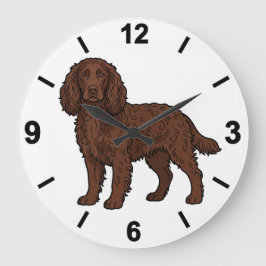 Boykin Spaniel Dog Wall Clock Pet Home Decor Große Wanduhr