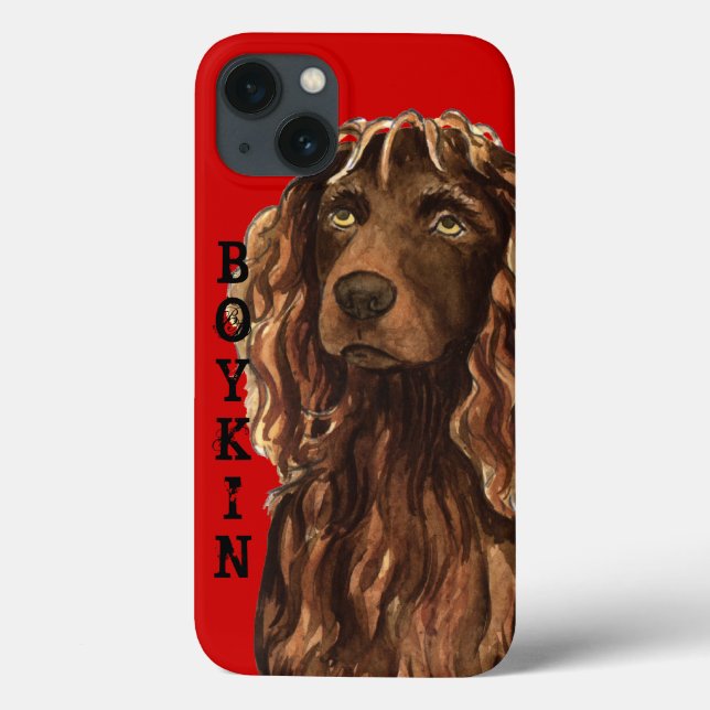 Boykin Spaniel Farbblock Case-Mate iPhone Hülle (Rückseite)