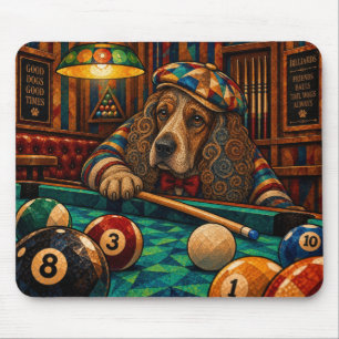 Boykin Spaniel, geometrisches Mosaik Mousepad