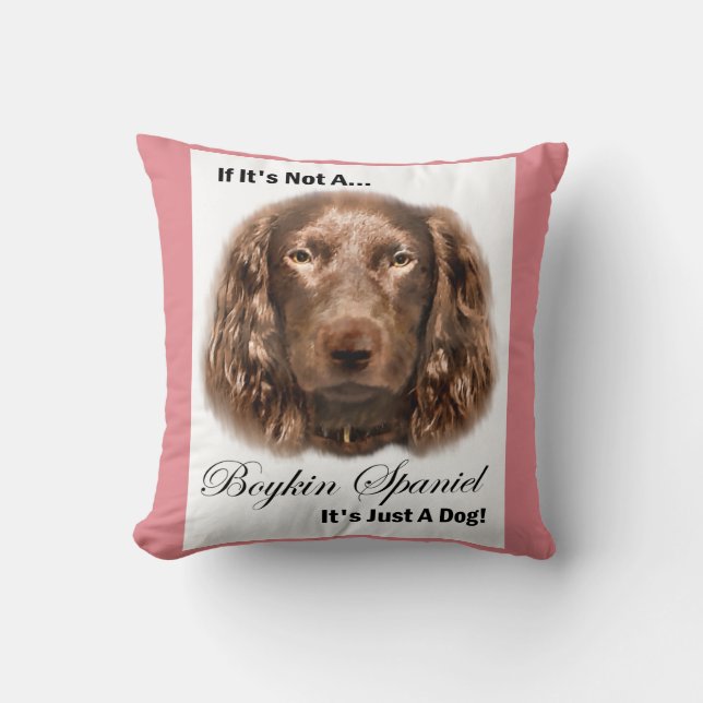 Boykin-Spaniel-Geschenke Kissen (Vorderseite)