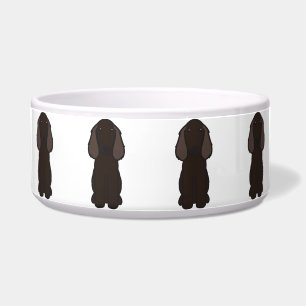 Boykin Spaniel-HundeCartoon Napf