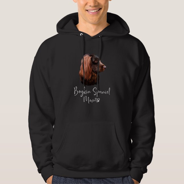 Boykin Spaniel Mama Niedlich Welpe Dog Eigentümer  Hoodie (Vorderseite)