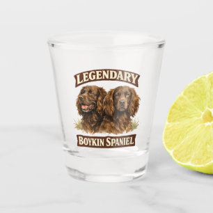 Boykin Spaniel Schnapsglas