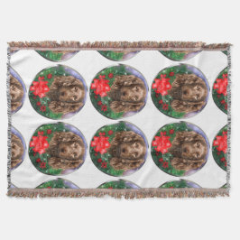 Boykin Spaniel Weihnachten Decke