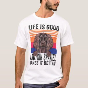 Boykin-Spaniels machen Ihr Leben Vintag gut T-Shirt