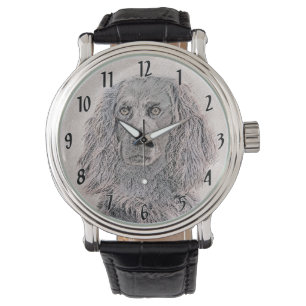 Boykin Spanischmalerei - Niedliche Original Dog Ar Armbanduhr