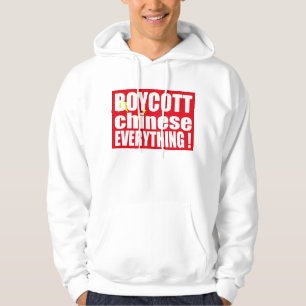 BOYKOTT-Chinese ALLES - freies Tibet! Hoodie