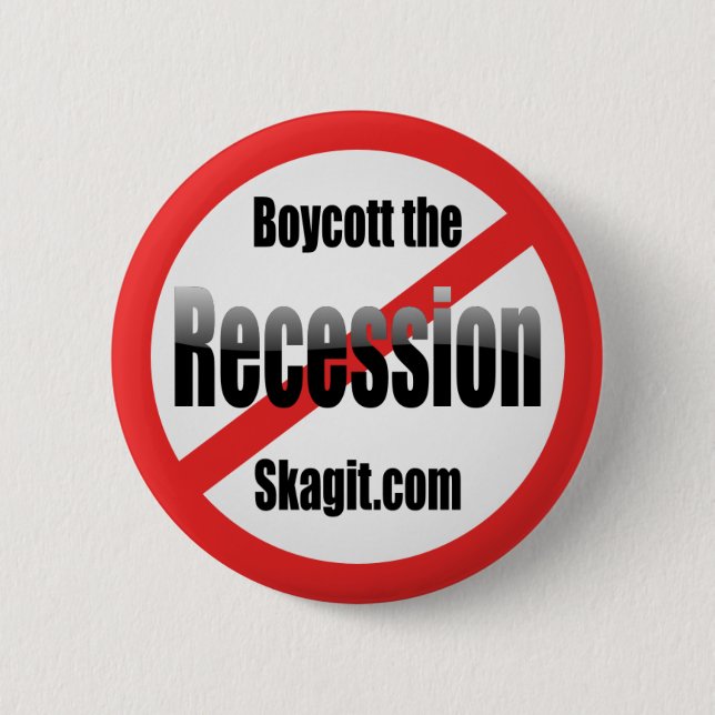 Boykott-drezession-skagit Button (Vorderseite)