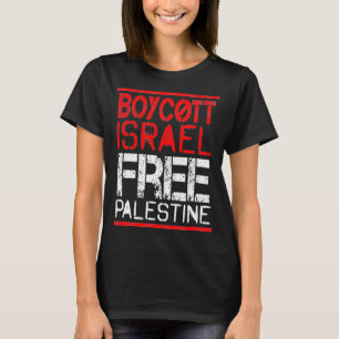 Boykott Israel Palästina Gaza Kriegsbewusstsein T-Shirt