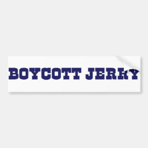 Boykottjerry-Autoaufkleber Autoaufkleber