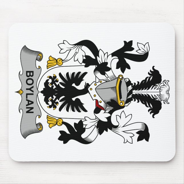 Boylan Familienwappen Mousepad (Vorne)