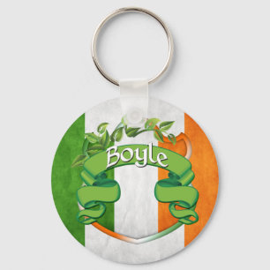 Boyle Irish Shield Schlüsselanhänger