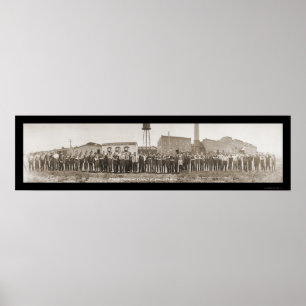 Boyne City, MI Tanning Foto 1913 Poster