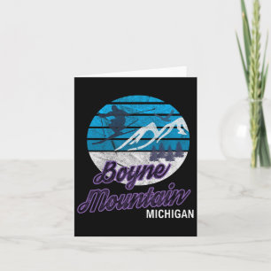 Boyne Mountain Michigan Usa Ski Resort Snowboardin Karte