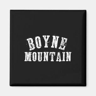 Boyne Mountain Rustikaler Fetter Kunsthandwerklich Magnet