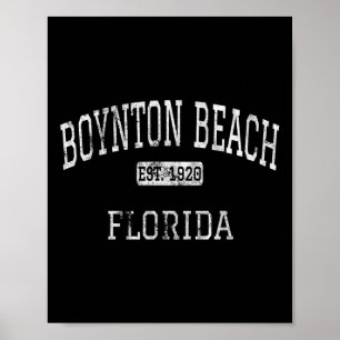 Boynton Beach Florida Fl im Vintage-Stil Poster