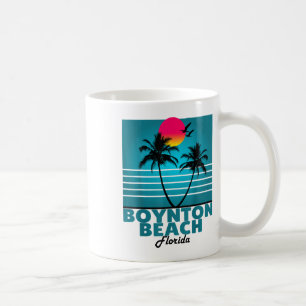 Boynton Beach Florida Fl Summer Palm Trees _1 Kaffeetasse