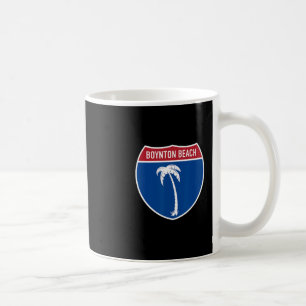 Boynton Beach Florida Interstate Highway Urlaub Kaffeetasse