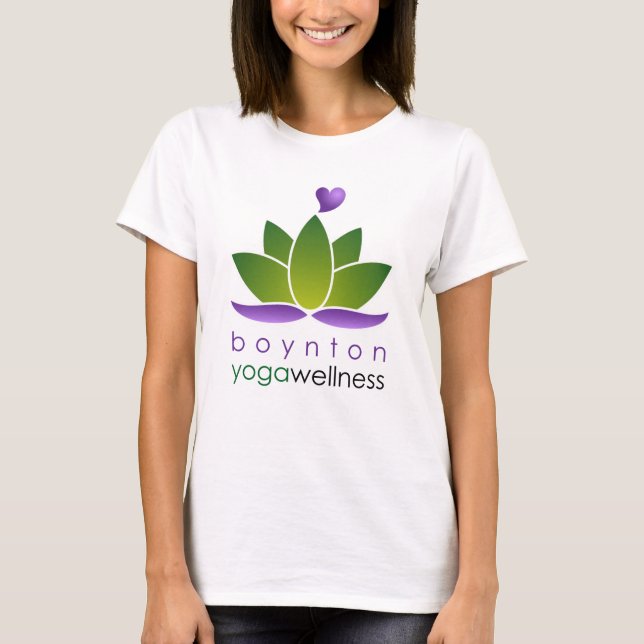 Boynton YogaWellness Bella Freund-T-Shirt T-Shirt (Vorderseite)