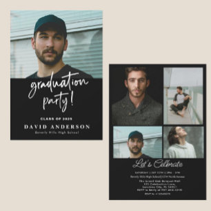 Boys Abschluss Einladungsklasse 2025 Einladung