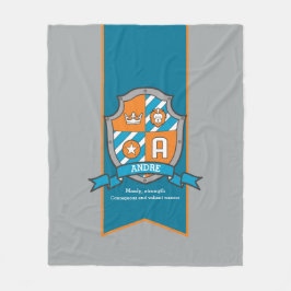 Boys Andre oder Buchstabe Ein Name bedeutet Kinder Fleecedecke