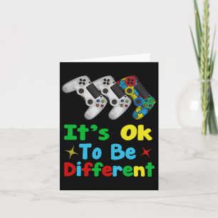 Boys Autism Gift Game Autismus Aufklärung Monat Ta Karte