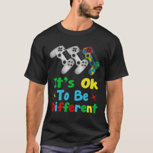 Boys Autism Gift Game Autismus Aufklärung Monat Ta T-Shirt