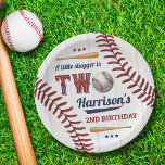 Boys Baseball 2. Geburtstag Pappteller<br><div class="desc">Feiern Sie stilvoll mit diesen trendigen Tellern aus dem 2. Das Design ist leicht mit Ihrer eigenen Formulierung zu personalisieren und Ihre Familie und Freunde werden begeistert sein,  wenn sie diese fabelhaften Party-Teller sehen.</div>