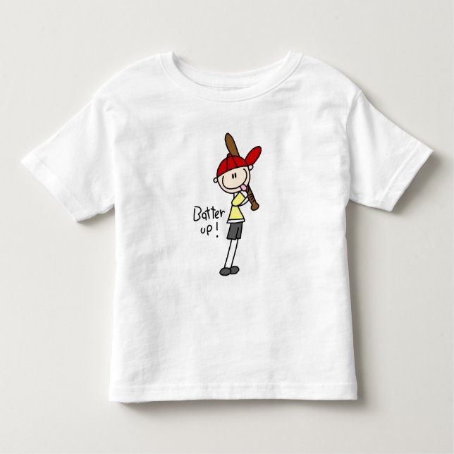 Boys Baseball Batter Up Tshirts und Geschenke (Vorderseite)