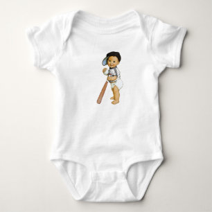 Boy's Baseball Body Anzug Baby Strampler
