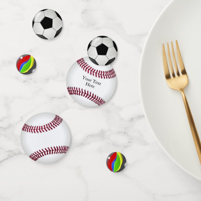 Boys Birthday Balls Confetti Konfetti (Gruppe)