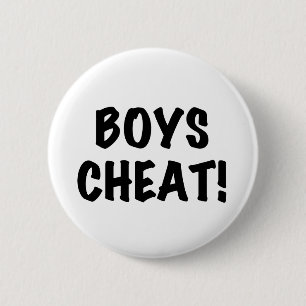 Boys Cheat Button