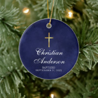 Boys Christening Taufe Blau