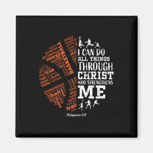 Boys Christlich Bysketbyll Bibelverse Männer Fraue Magnet