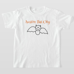 Boys CISV Bat City T - Shirt