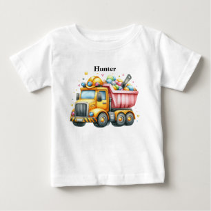 Boy's Dump LKW Baby T-shirt