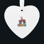 Boys Easter Monster Truck Happy Easter Day Eggs To Ornament<br><div class="desc">Boys Easter Monster Truck Happy Easter Day Eggs Toddler Kids T-Shirt</div>