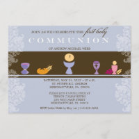 Boys erste Einladung zur Kommunion