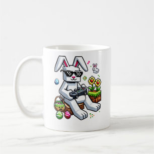 Boys Frohe Ostern Tag Hase Ei Videospiel Kinder Ic Kaffeetasse