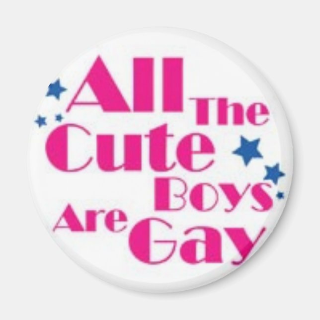 BOYS-GAY MAGNET (Vorne)