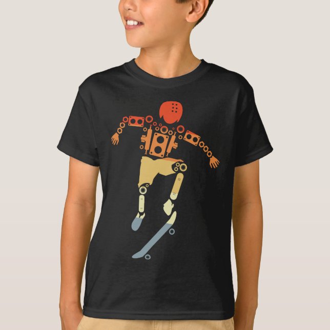Boys Gifts Skateboard T-Shirt (Vorderseite)