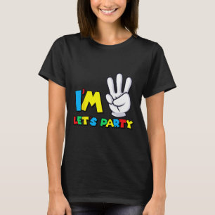 Boys Girls Drittes Geburtstag Shirt 3. Geburtstag
