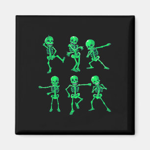 Boys Girls Kinder tanzen Skeletttanz Challenge Magnet