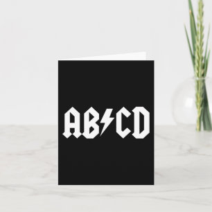 Boys Girls Teachers ABCD Rock Graphics zurück zu S Karte
