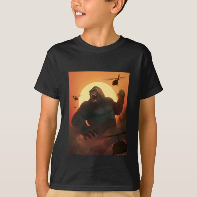 Boys Gorilla-T - Shirt (Vorderseite)